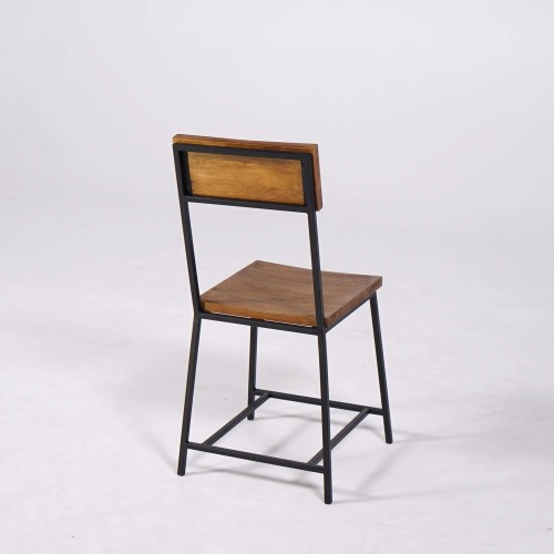 Chaise bois et métal Robin