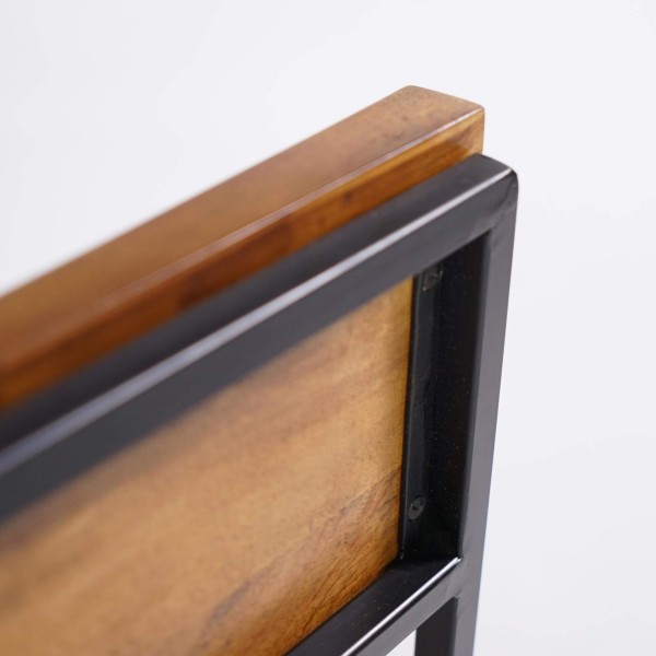Chaise bois et métal Robin