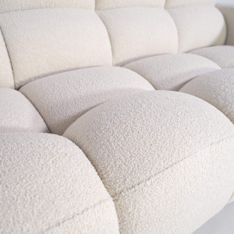 Canapé capitonné 3 places - Elda