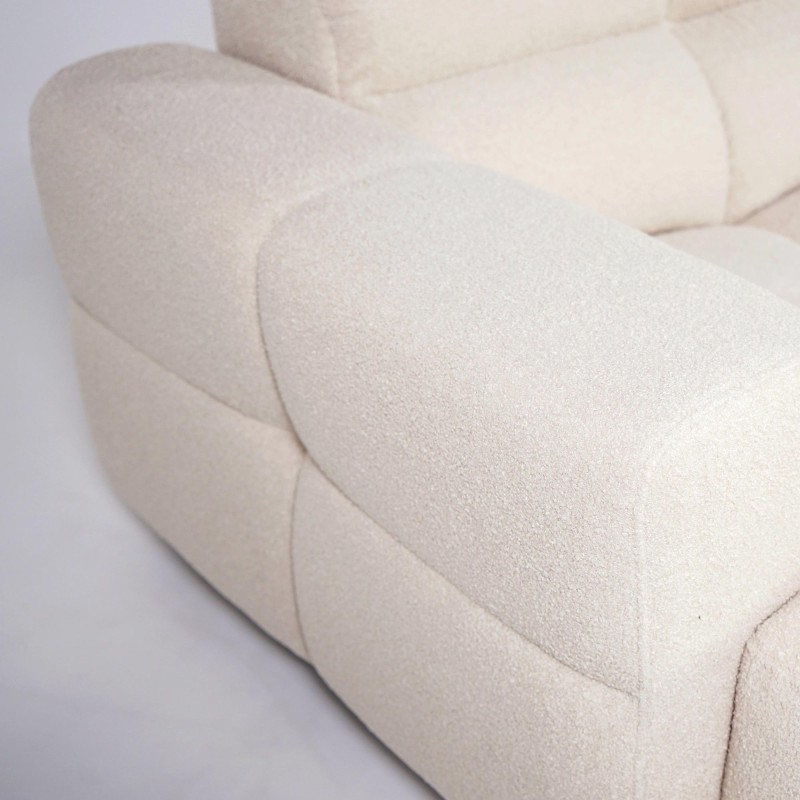 Canapé d'angle 4 places avec méridienne droite - Elda