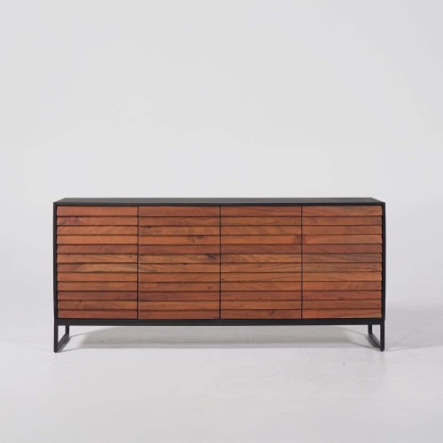 Buffet en bois naturel 170cm - Tamara