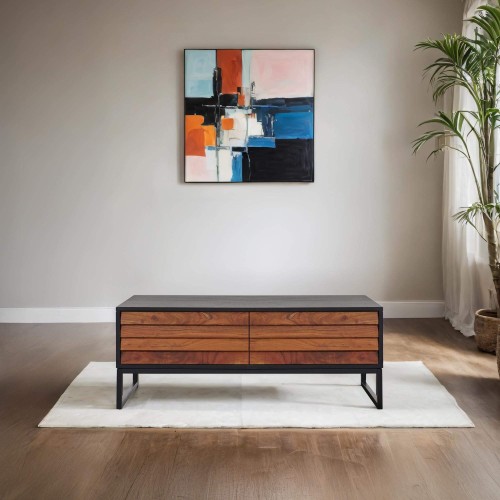 Table basse en bois naturel - Tamara