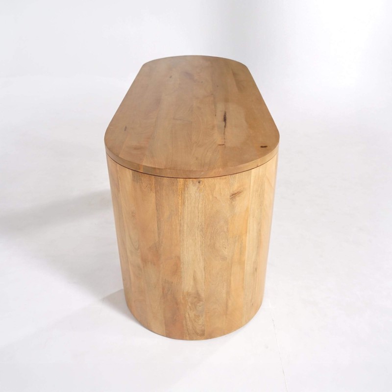 Bureau en bois massif - Timea