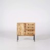 Petit buffet en bois massif - Retro Archi