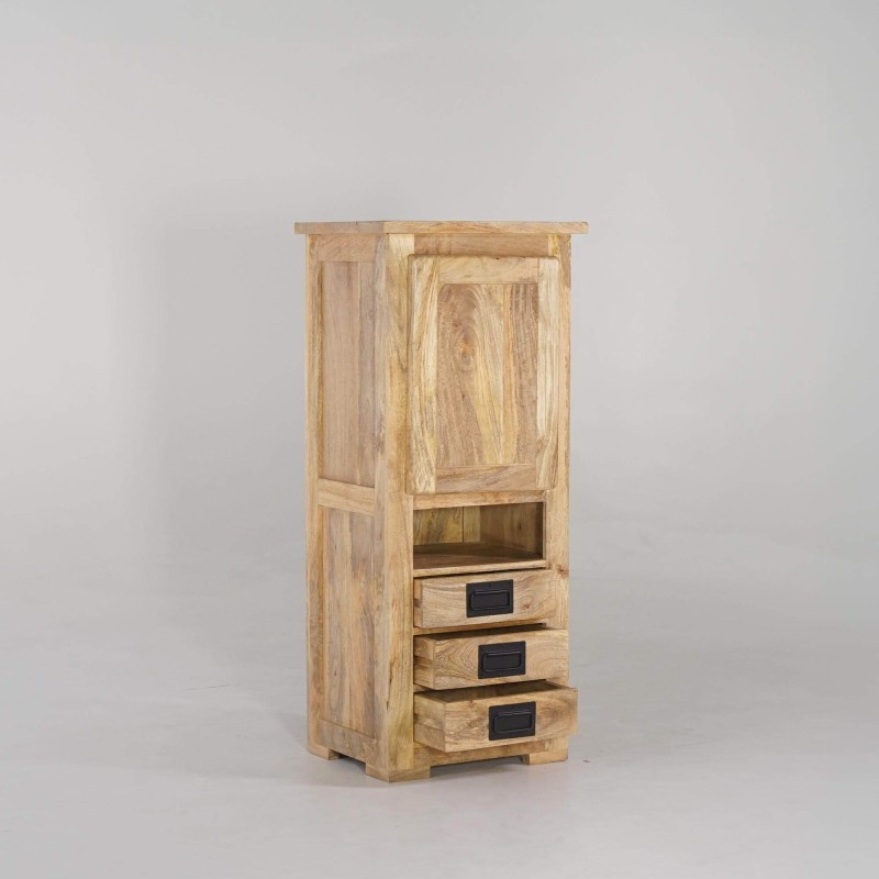 Meuble de rangement bois et métal - Paris