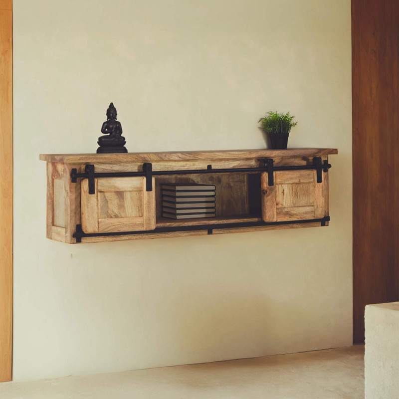 Etagère industrielle bois et métal - Paris