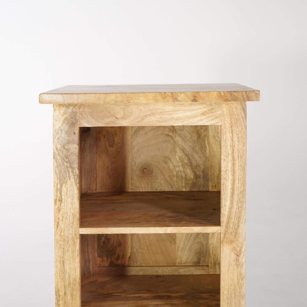 Colonne de salle de bain bois et métal - Paris