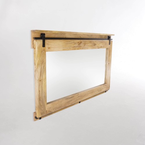 Miroir de salle de bain industriel 120 cm - Paris