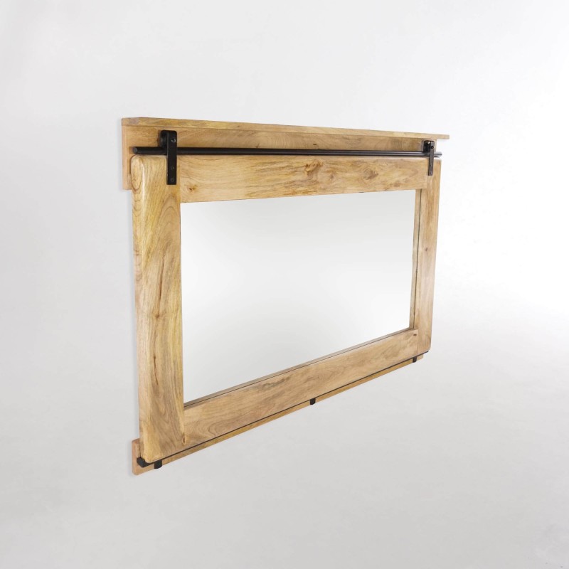 Miroir de salle de bain industriel 120 cm - Paris