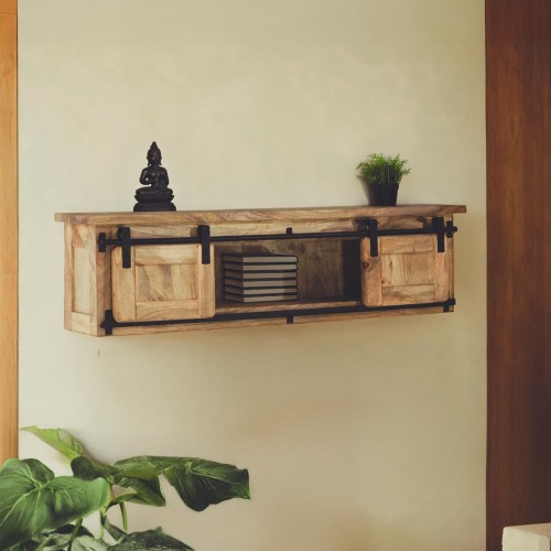 Etagère industrielle bois et métal - Paris