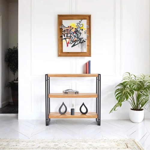 Etagère basse en bois...