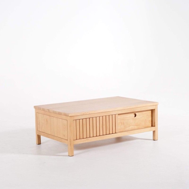 Table basse en bois massif - Rohini