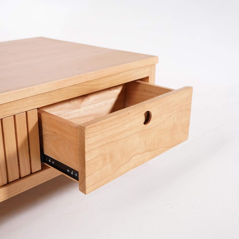 Table basse en bois massif - Rohini