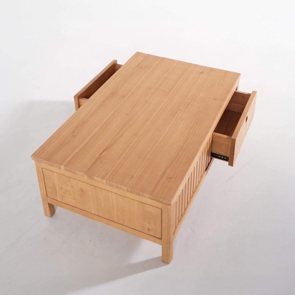 Table basse en bois massif - Rohini