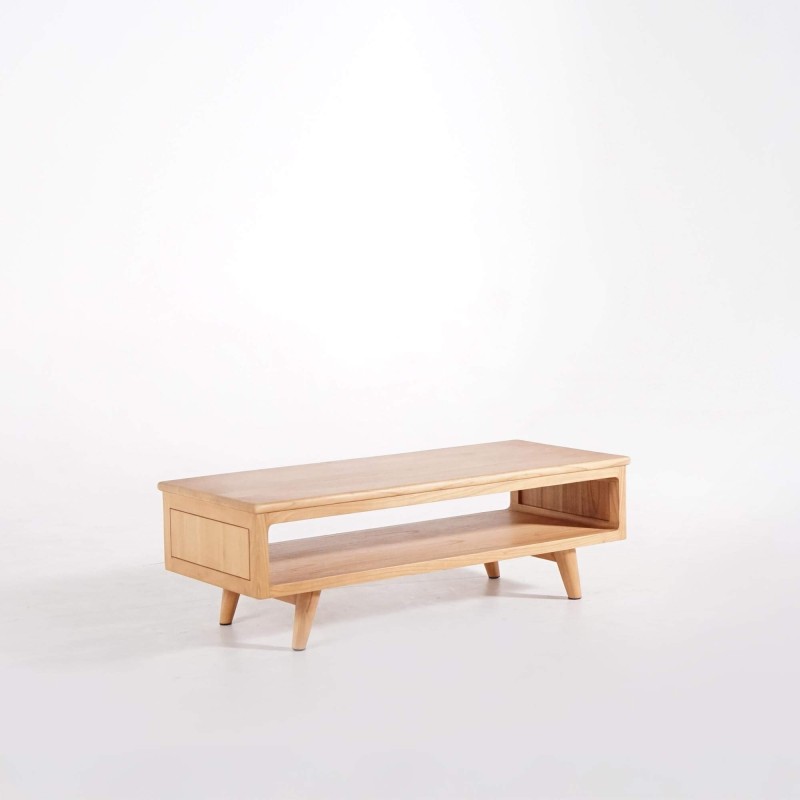 Table basse en bois massif - Pragati