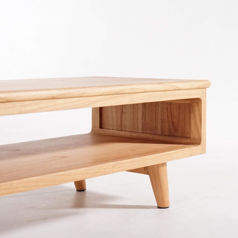 Table basse en bois massif - Pragati