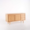 Buffet en bois massif 150 cm - Pragati