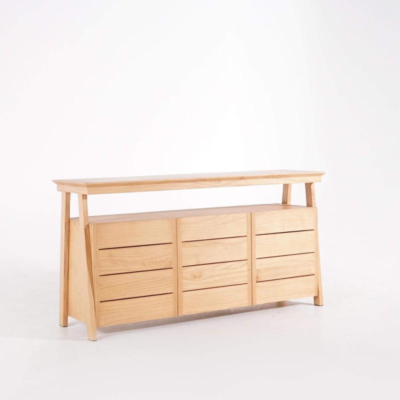 Buffet en bois naturel - Nandini