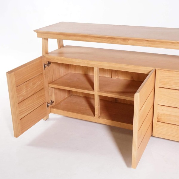 Buffet en bois naturel - Nandini