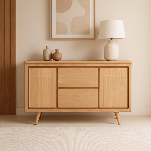 Buffet en bois massif 150...