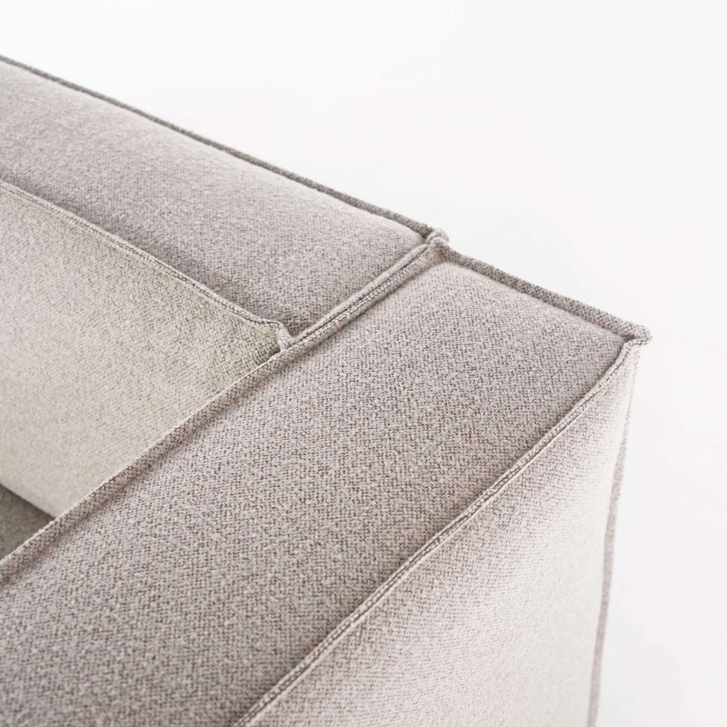 Canapé d'angle 5 places avec méridienne droite ouvert gauche - Isla