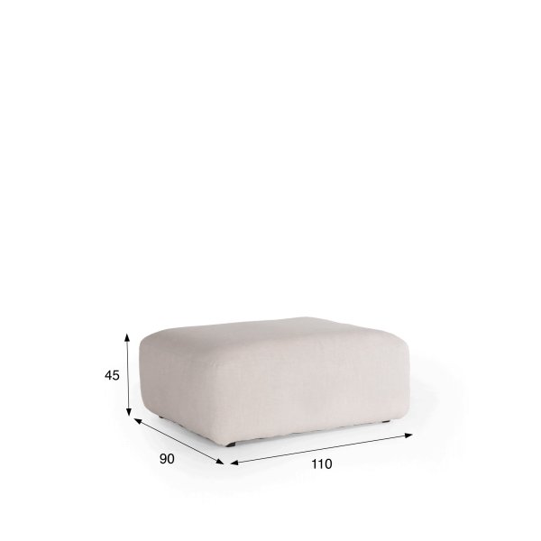 Pouf en tissu - Odea