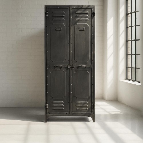 Vestiaire industriel carbone