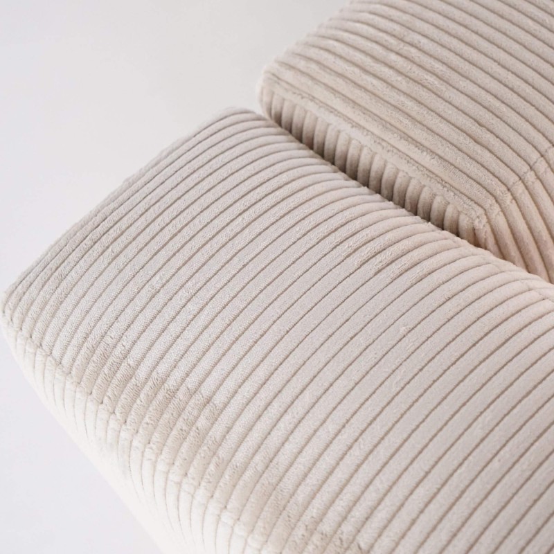 Canapé d'angle 3 places avec méridienne droite ouvert gauche - Lyra