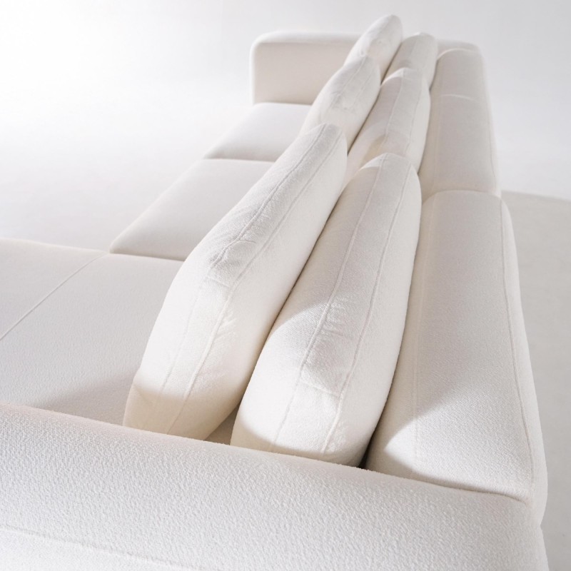 Canapé d'angle 4 places avec méridienne droite - Miro