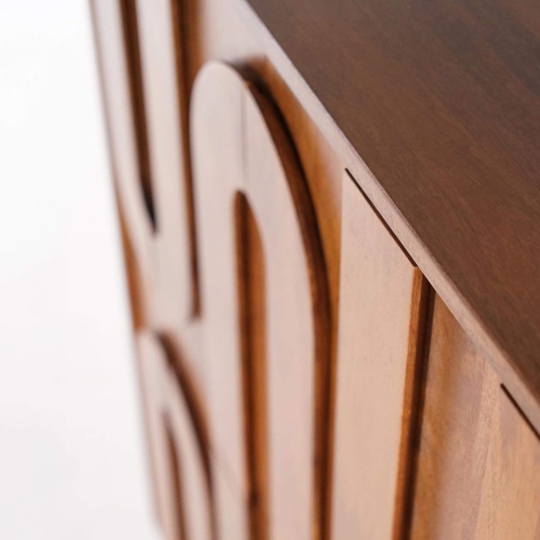 Meuble bar en bois massif - Flow
