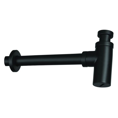 Siphon pour évier de salle de bain, Noir