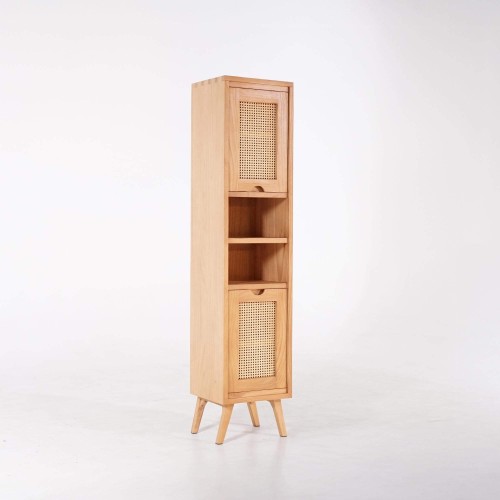 Colonne de salle de bain en bois - Anaya