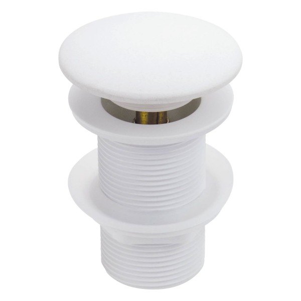 Bonde de lavabo clic clac pour évier salle de bain en granit, albâtre