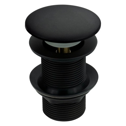Bonde de lavabo clic clac pour évier salle de bain en granit, nero