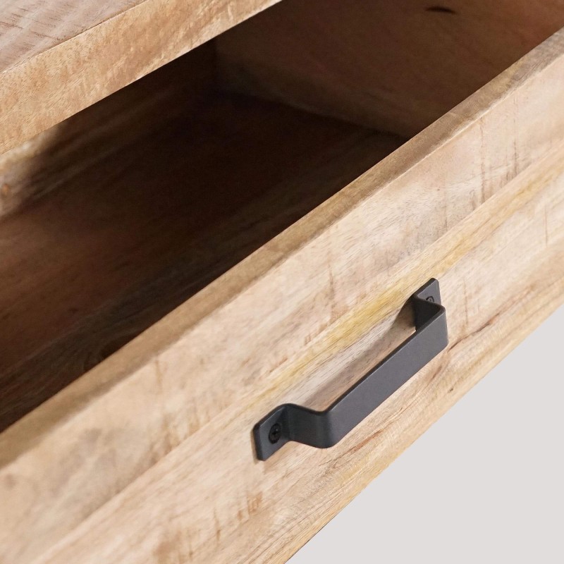 Bureau style industriel en bois et métal - Cambridge