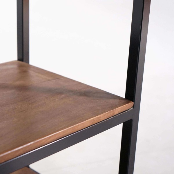 Console en bois naturel et pieds en métal - Modula