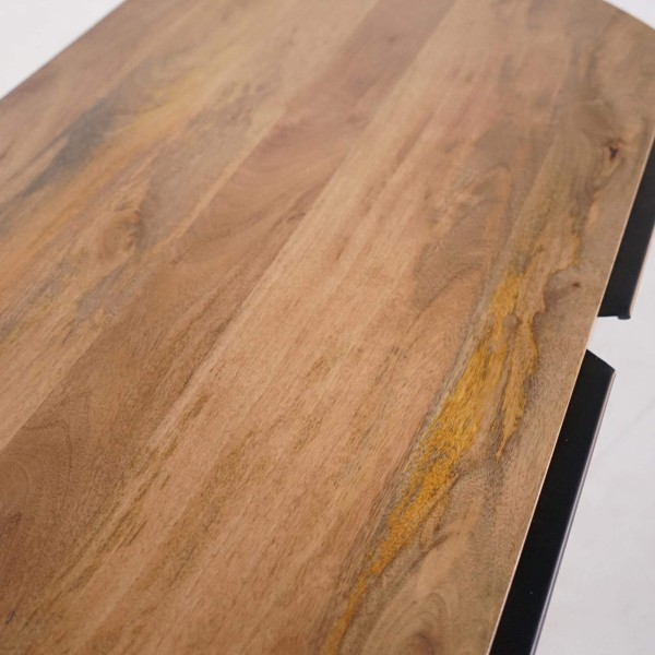 Table basse en bois de manguier massif - Uma