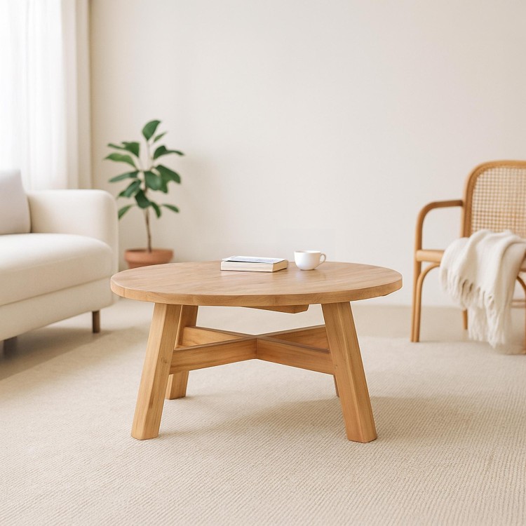 Table basse en bois massif - Luzio Table basse en bois massif - Luzio