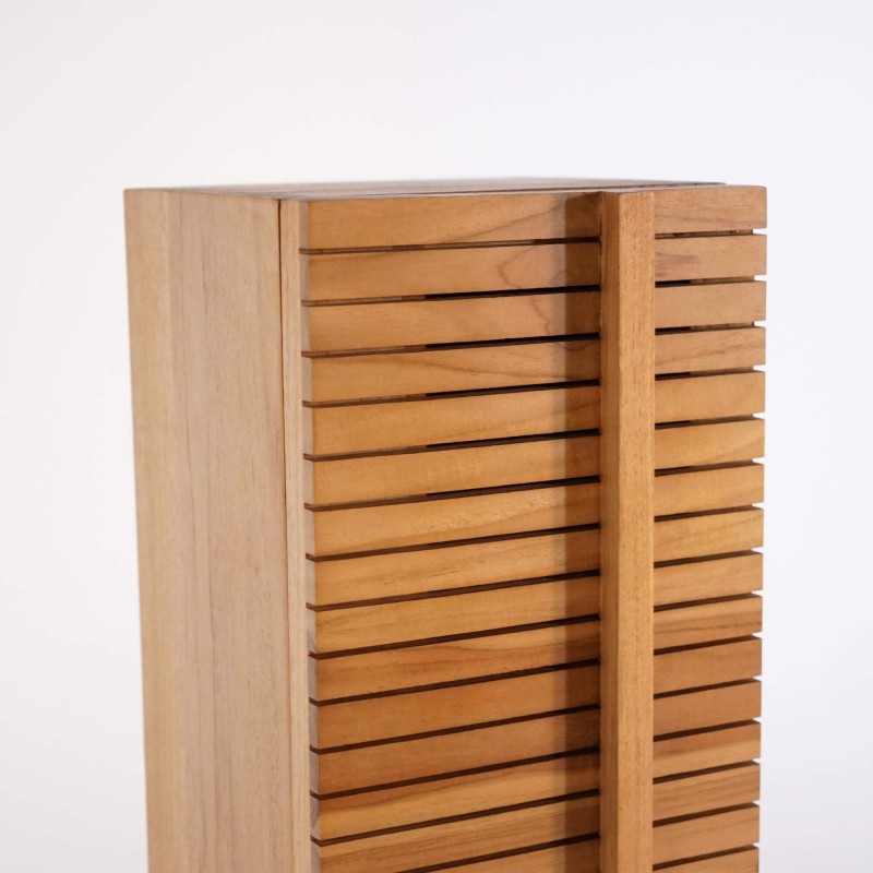 Colonne de salle de bain en bois massif de teck - Devika Colonne de salle de bain en bois massif de teck - Devika