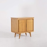 Meuble salle de bain en teck massif 80 cm - Pragati