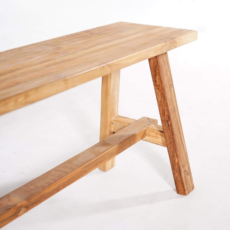 Banc en bois massif naturel - Aska