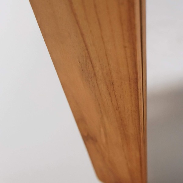 Miroir rectangulaire en bois de teck