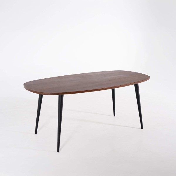 Table à manger en bois massif de manguier - Suna