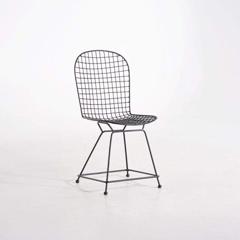 Chaise en métal de style industriel - Wire