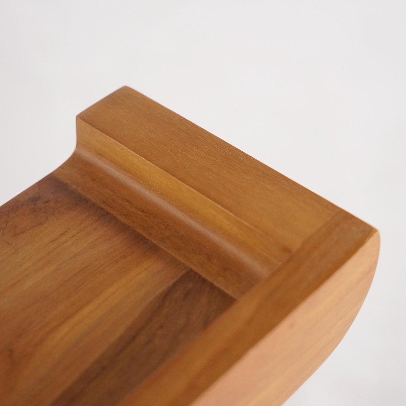 Etagère murale en bois de teck massif 70 cm