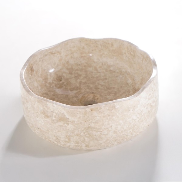 Vasque de salle bain à poser en pierre - Flower