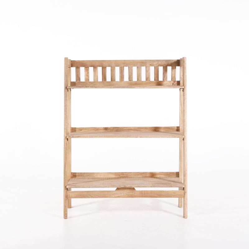Étagère d’appoint en bois massif - Arden