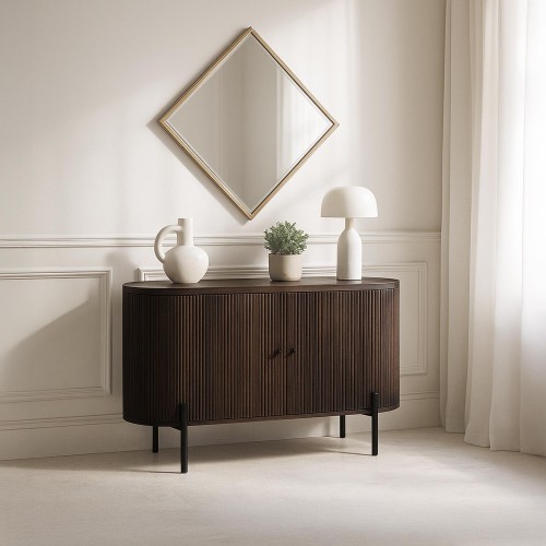 Buffet 2 portes en bois de...