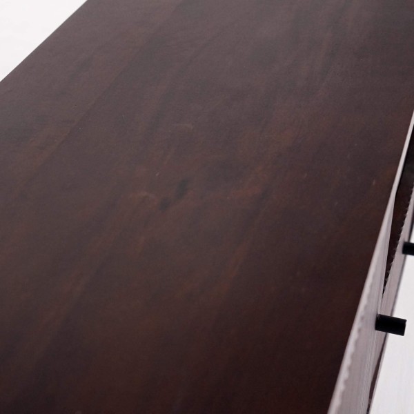 Meuble TV 160 cm en bois de manguier - Sohana