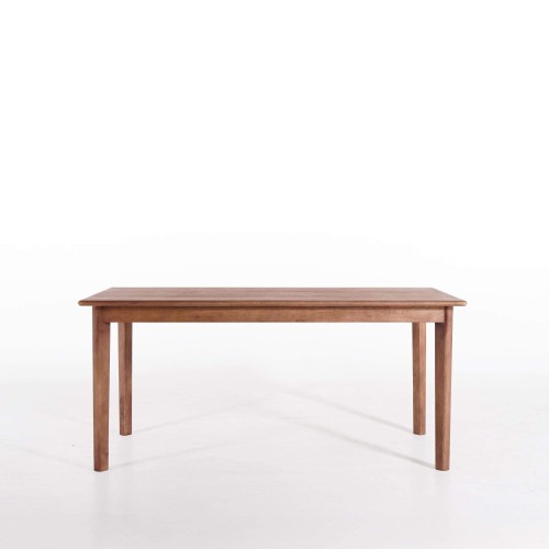 Table à manger rectangulaire en bois massif de manguier